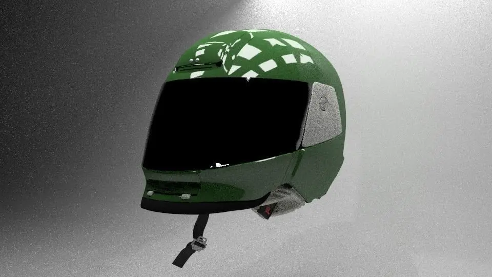 Motorcycle hemlet 3D model