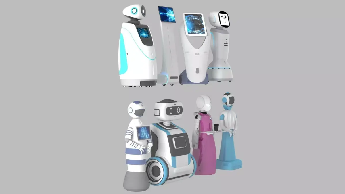 Guided Intelligent Robot 3D model