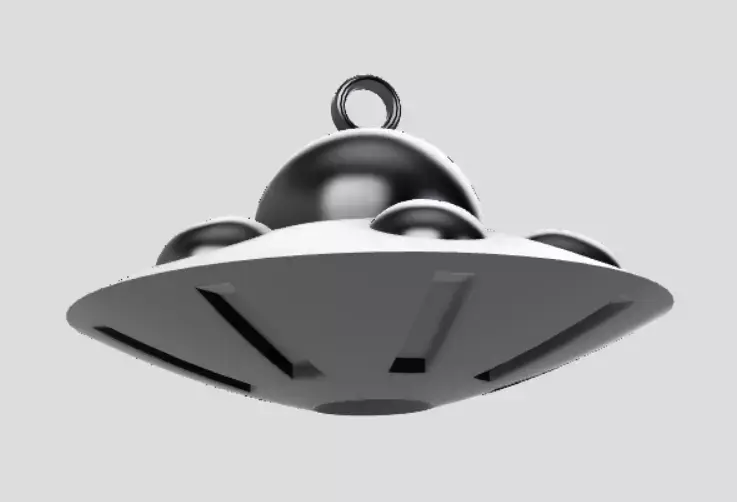 UFO Keychains Free 3D print model