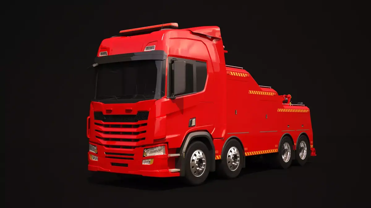 Generic Recovery Truck 3D model