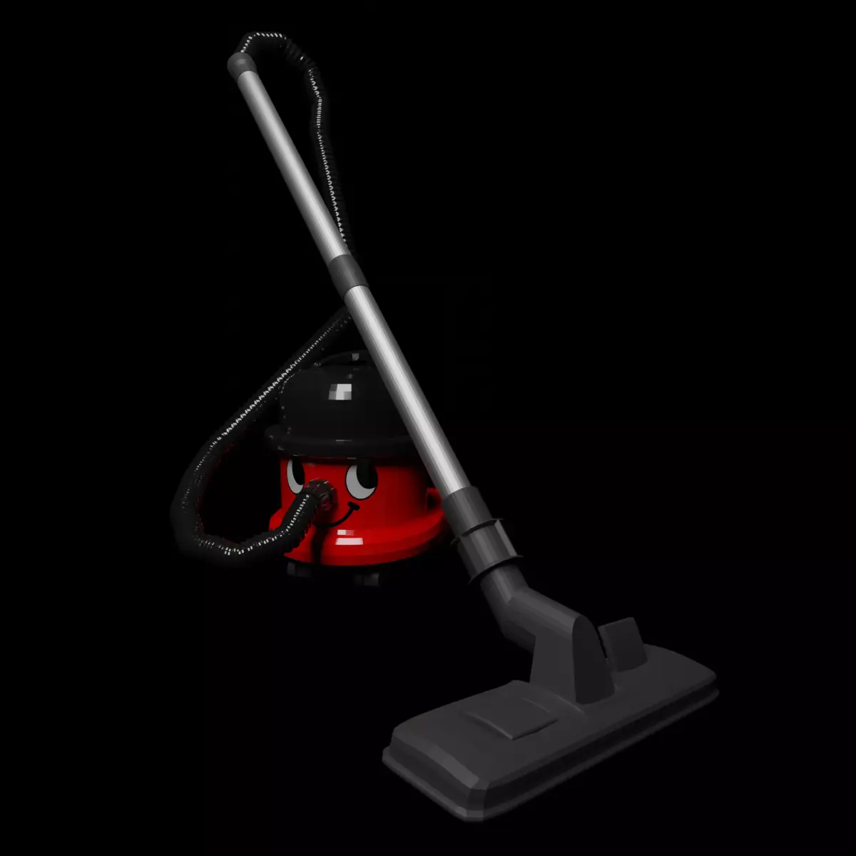 commercial vacuum cleaner 3D model