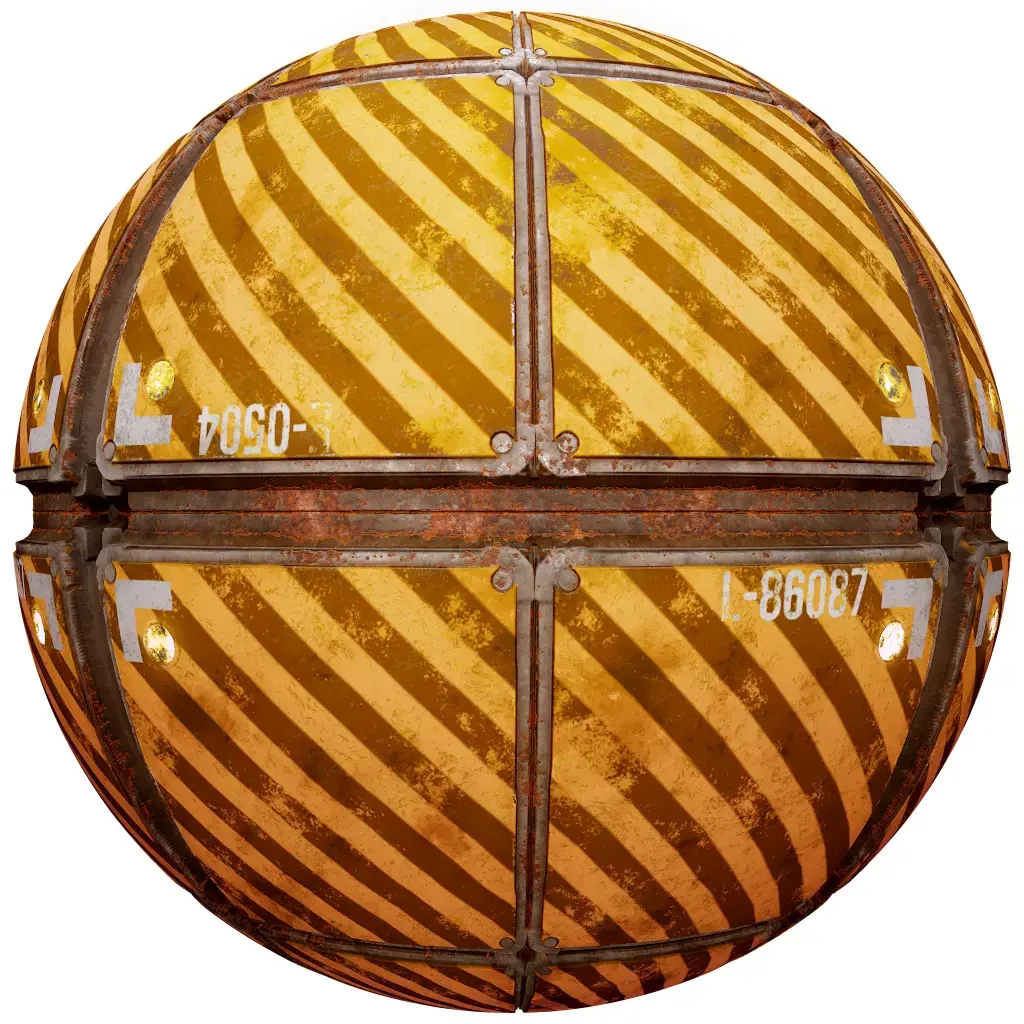 PBR Seamless Sci-Fi Texture 48 Low-poly 3D model