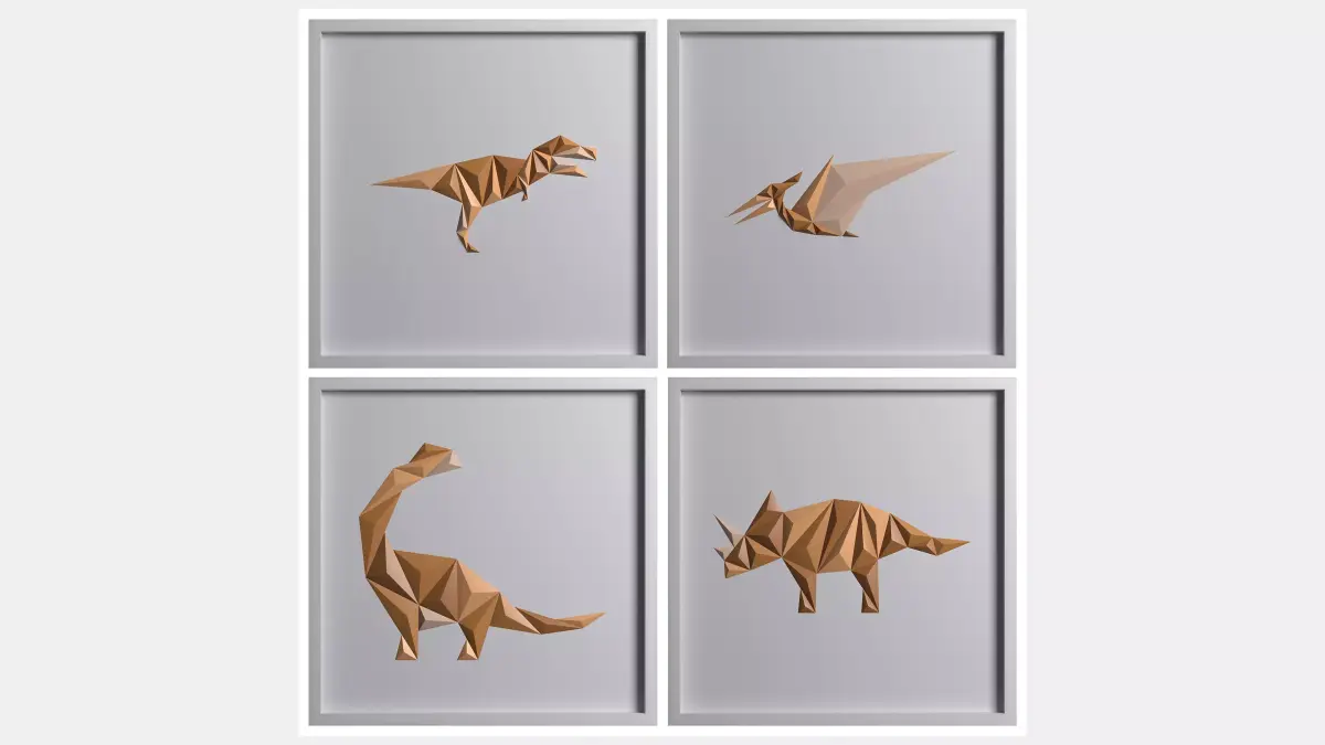 Paper ArtWork 27 3D model