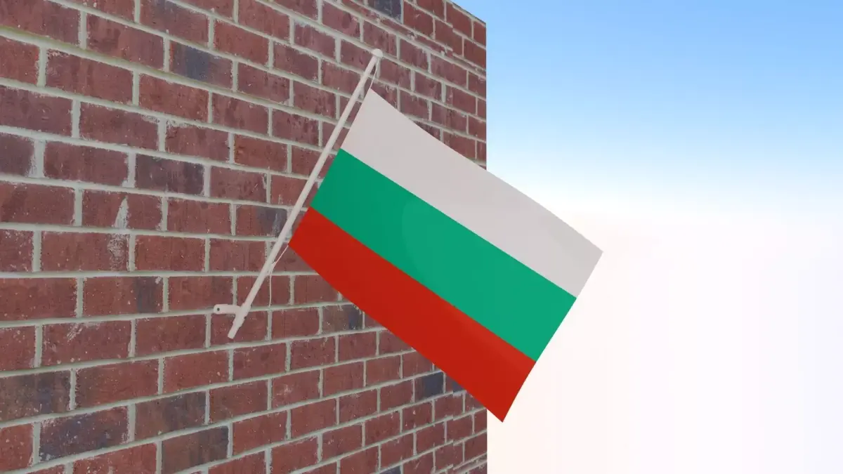 Flag of Bulgaria 3D model