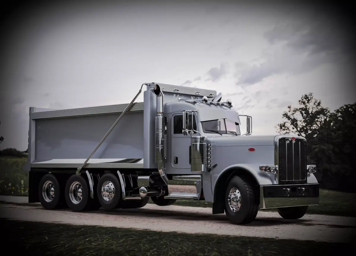 Peterbilt 389 Dump Truck 3D model