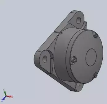 SKF FNL507A plus 1207K 3D model