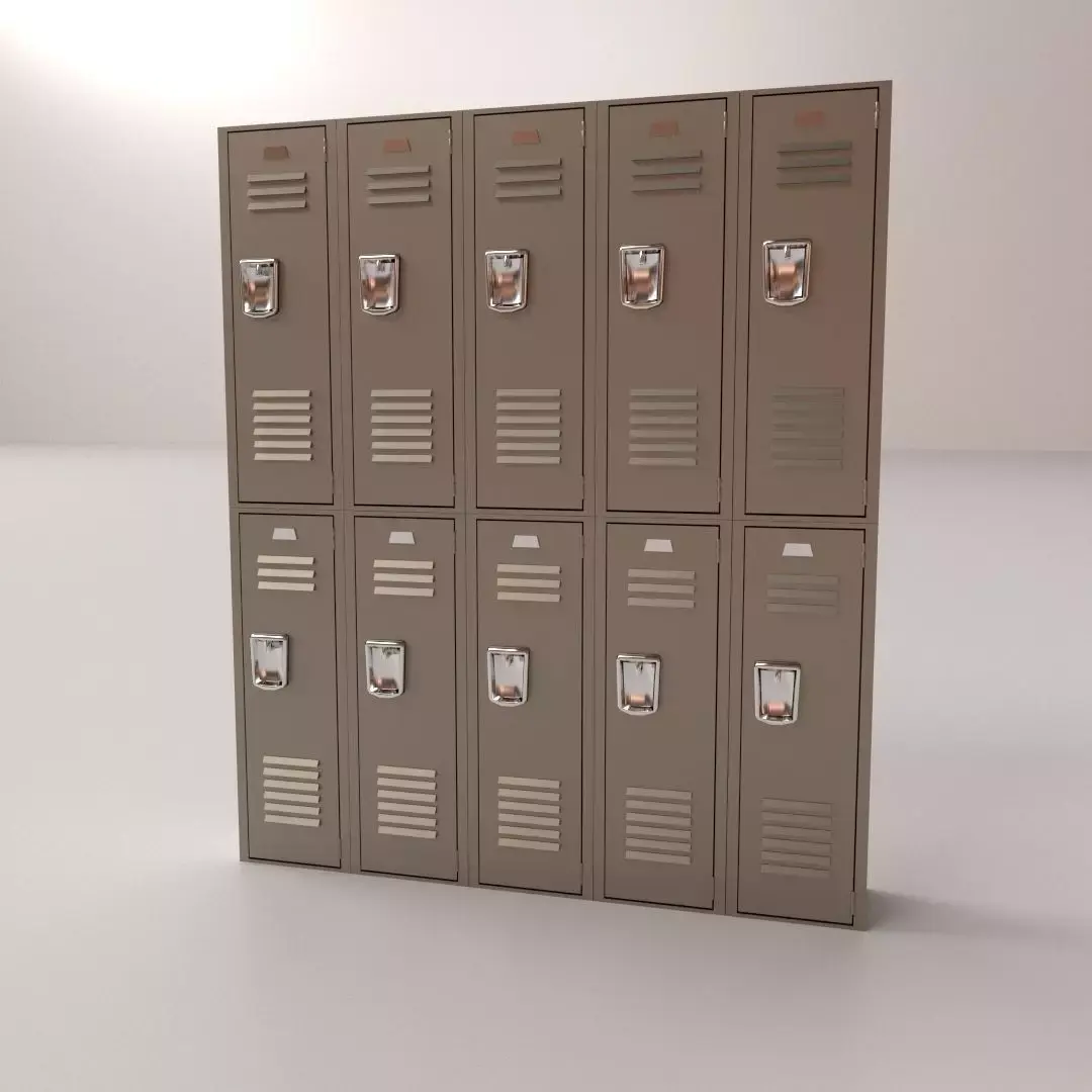 Locker V2 3D model