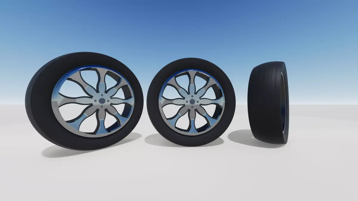 car tire Free 3D model
