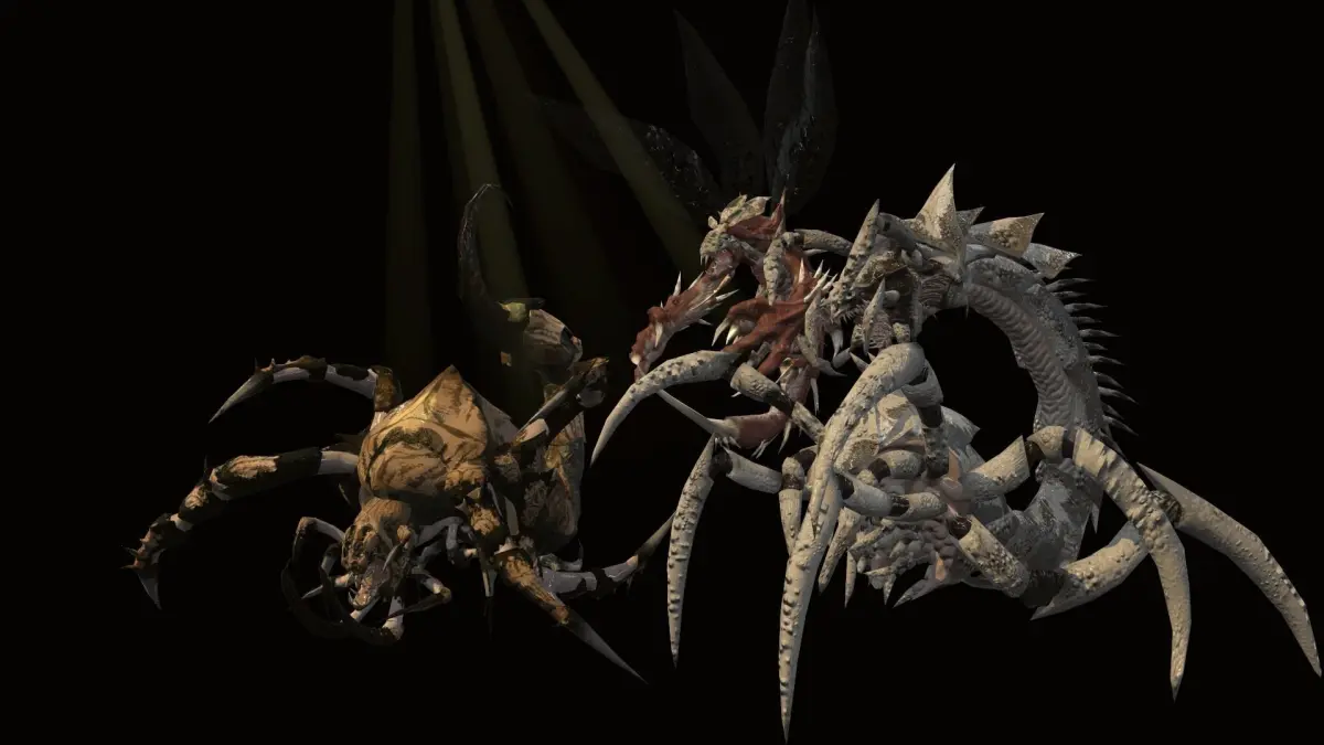 Nightmare Beetle Pack Low-poly 3D model