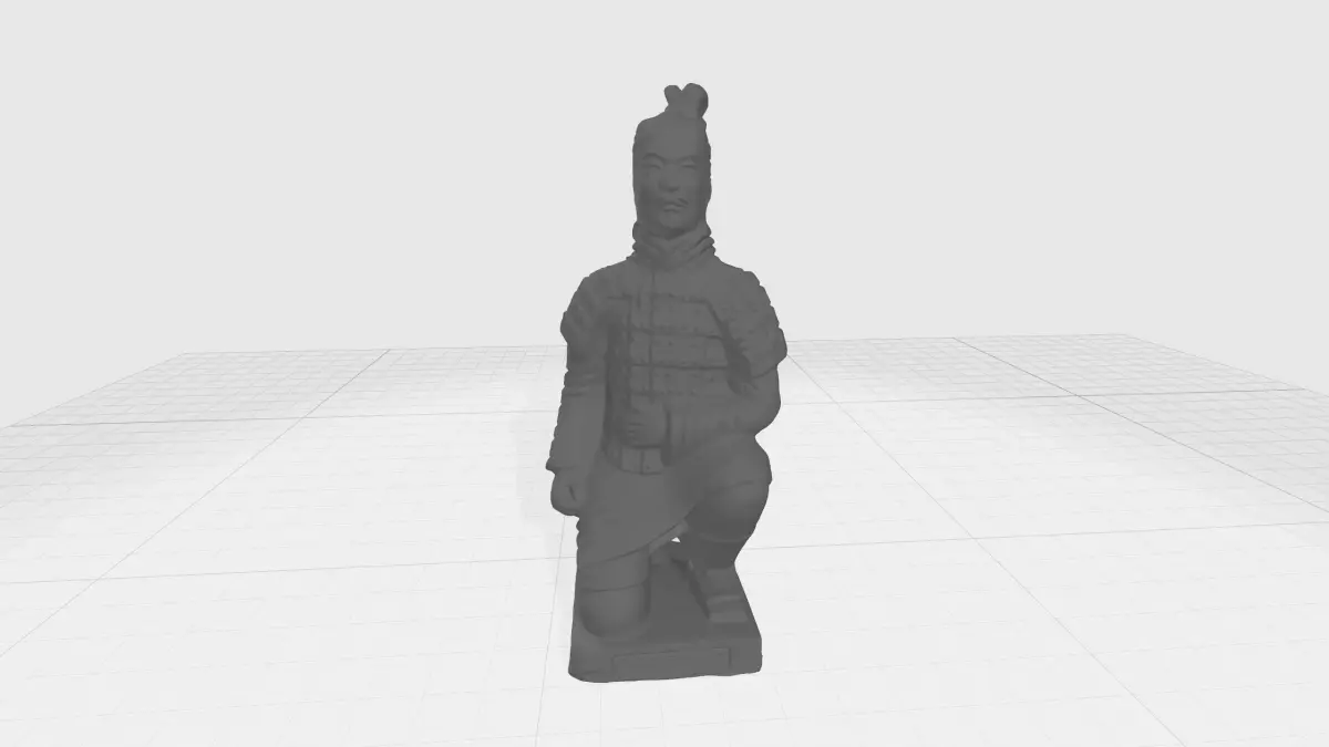 Terracotta Warriors Soldier 3D Model 3D print model purchase