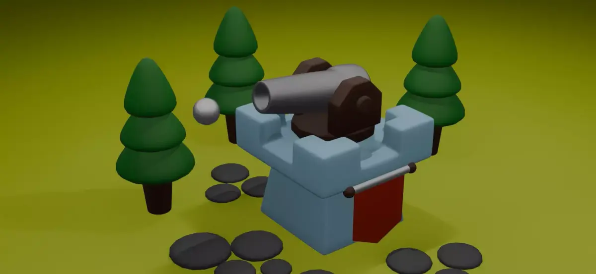 Cannon ball Free 3D model