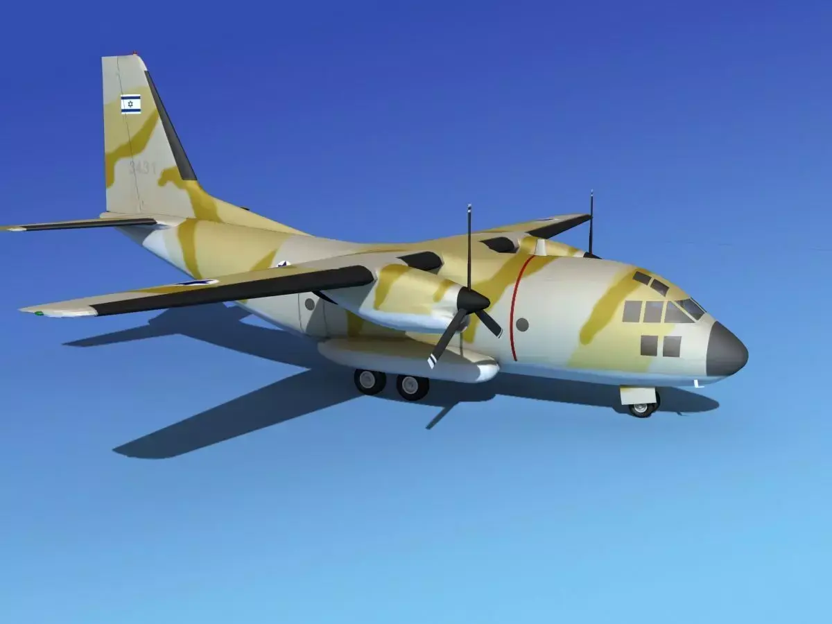 Alenia C-27A Spartan Indian 3D model