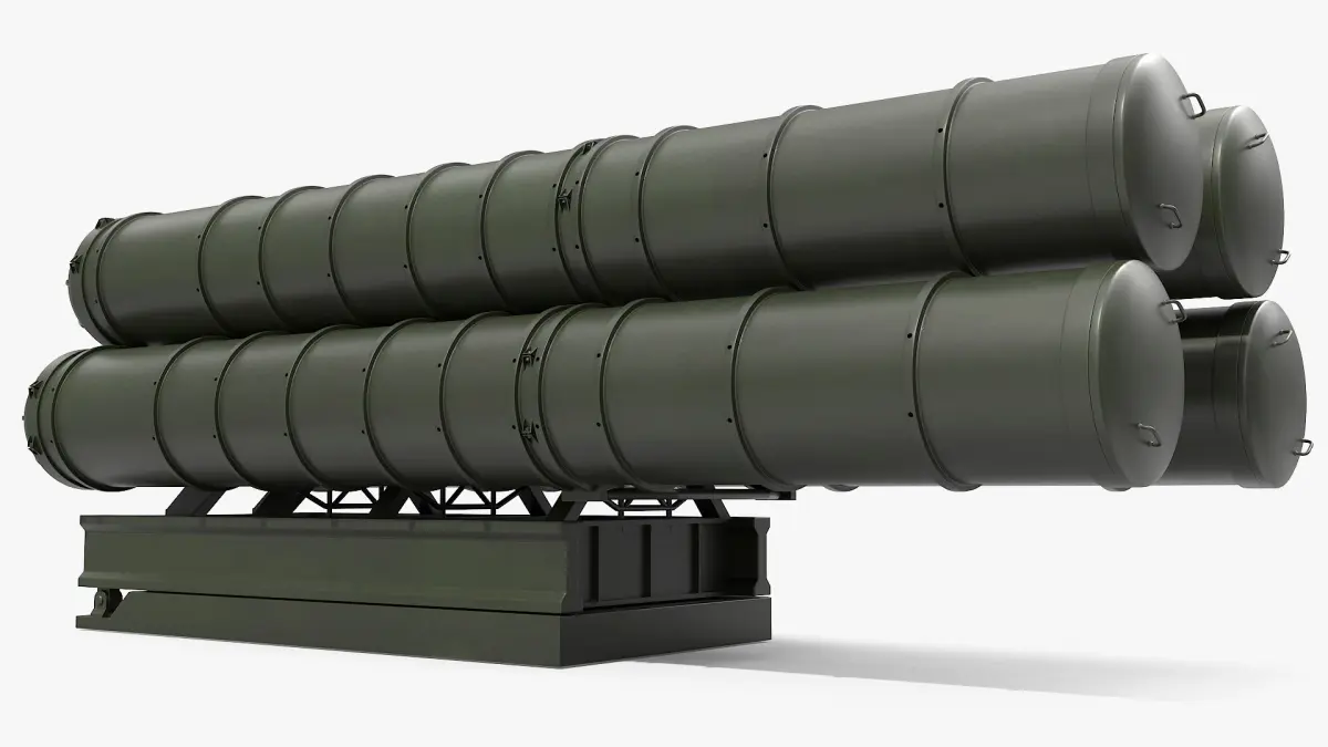 Tactical Air Defense Module Green 3D model