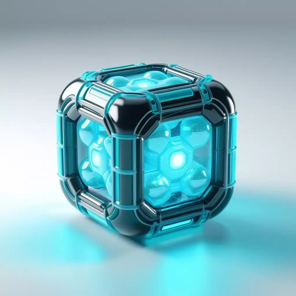 SciFi Energy Core Cube 3D model buy