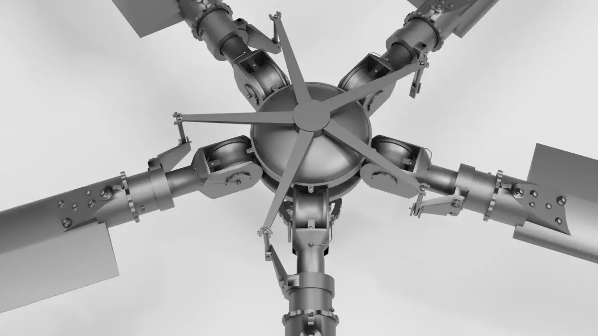 Helicopter propeller  3D model purchase