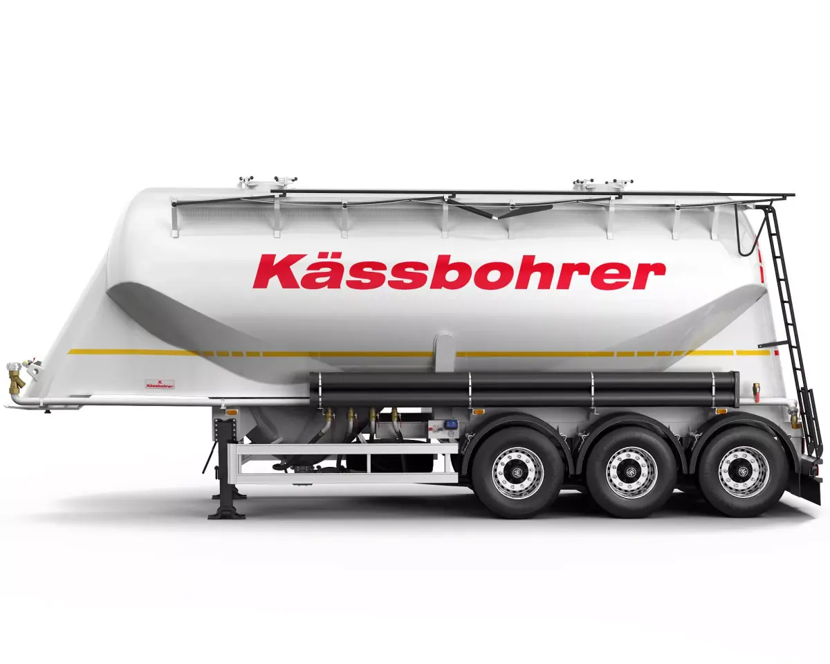 Cement Trailer KASSBOHRER 3D model