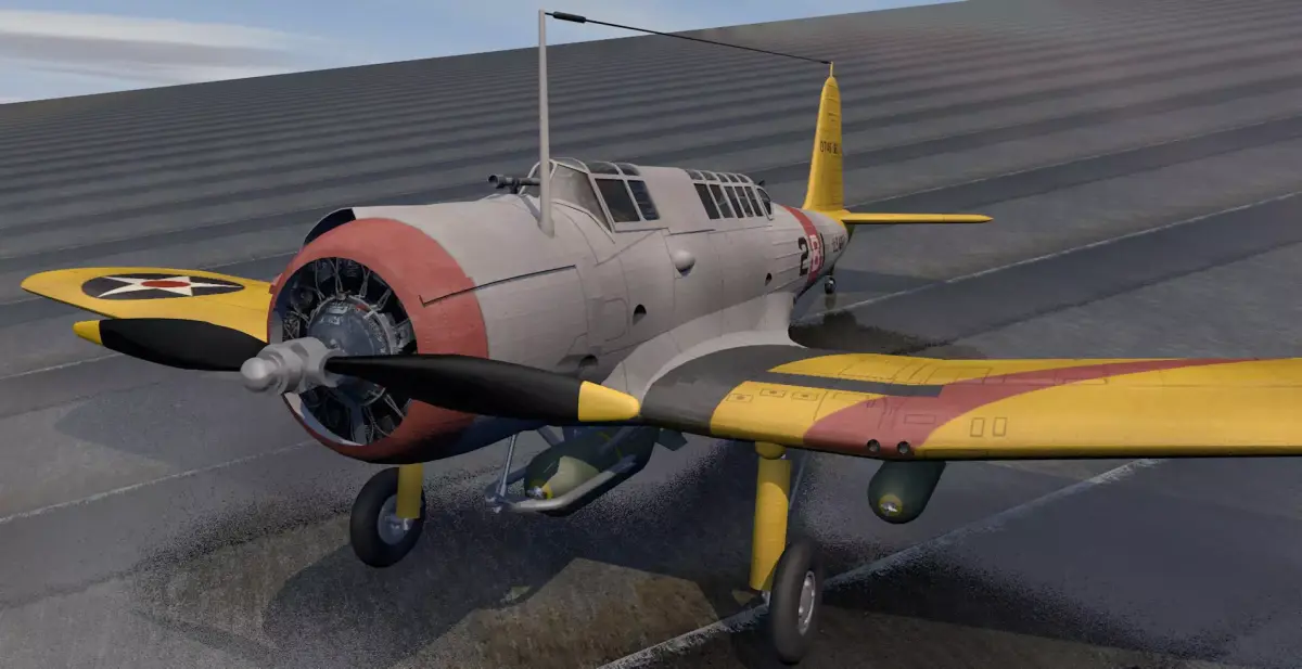 Vought SB2U Vindicator 3D model