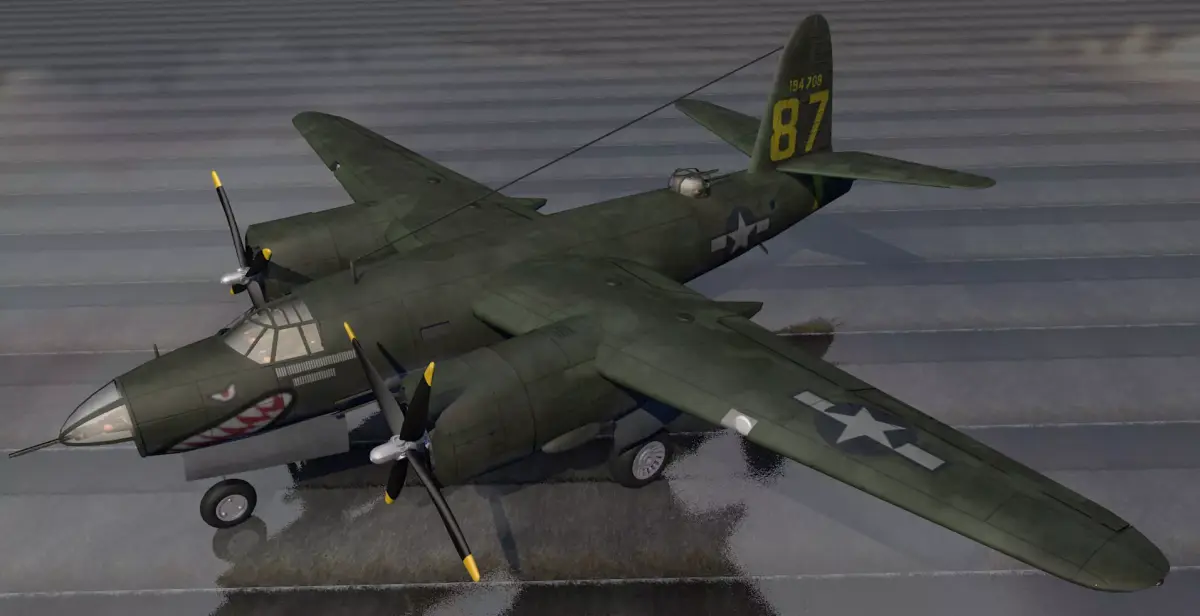Martin B-26C Marauder 3D model