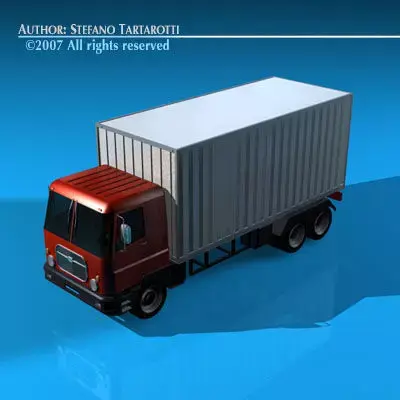 Old truck 3D model
