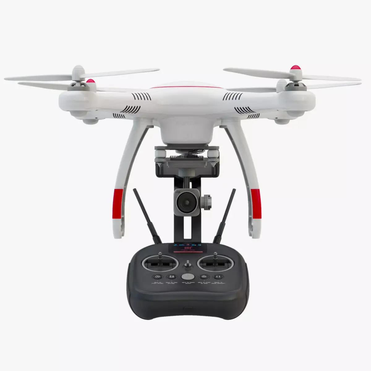 Drone Autel Robotics X-Star and Controller 8K 3D model