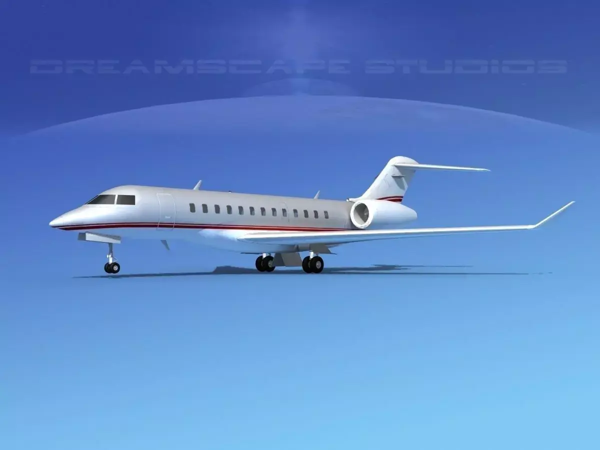 Global Express 6000 V02 3D model