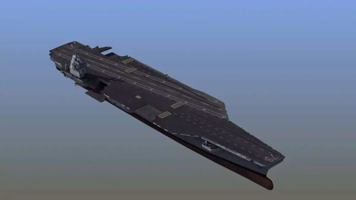 Aircraft Carrier CVN-79 3D model