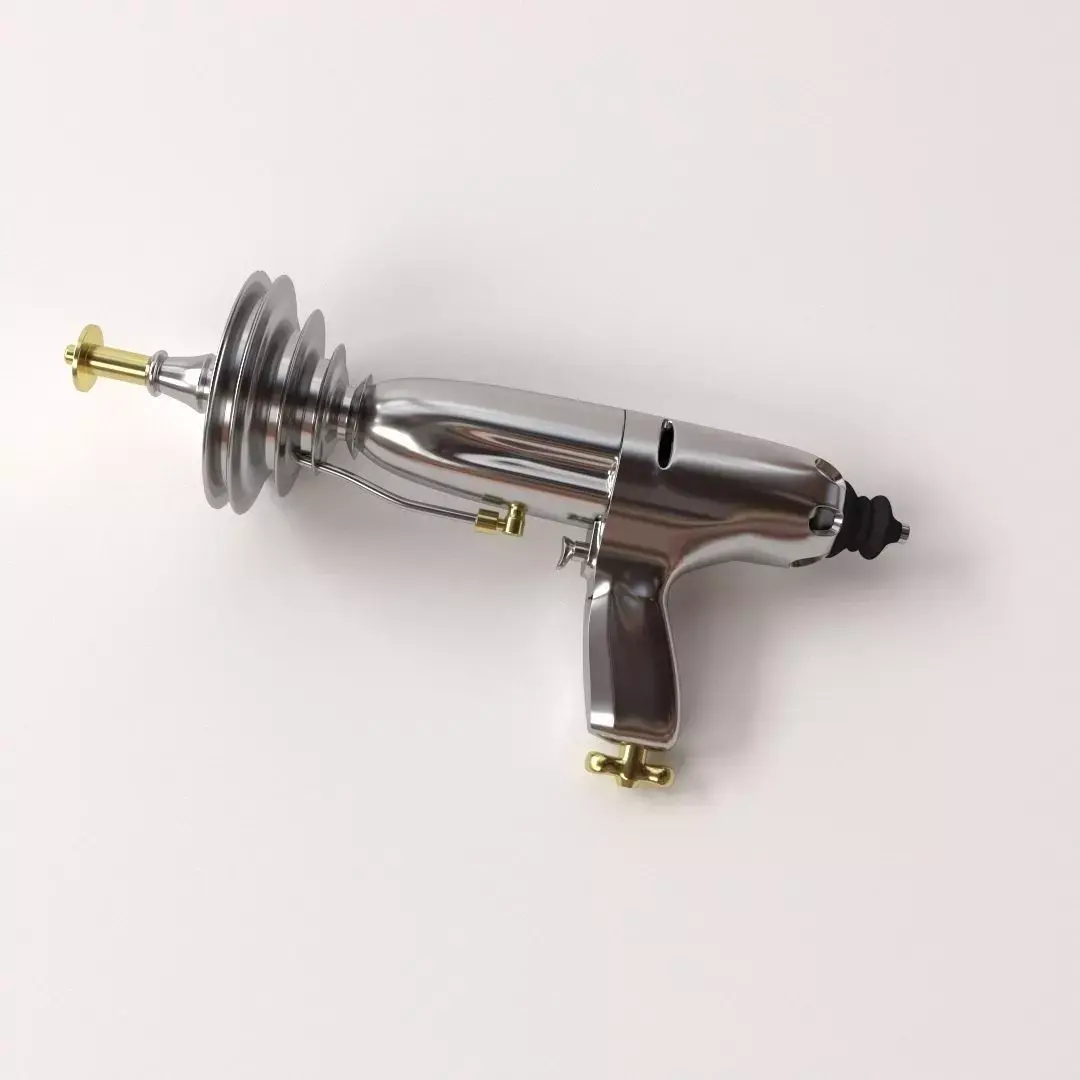Retro Raygun 3D model