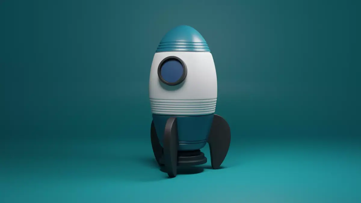 Space Rocket 3D model purchase