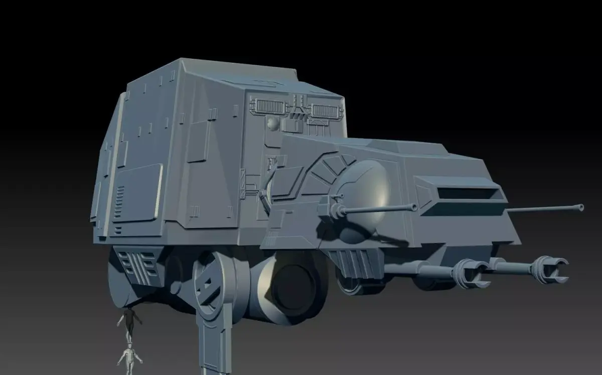 ATAT 3d Model playset 3D print model purchase
