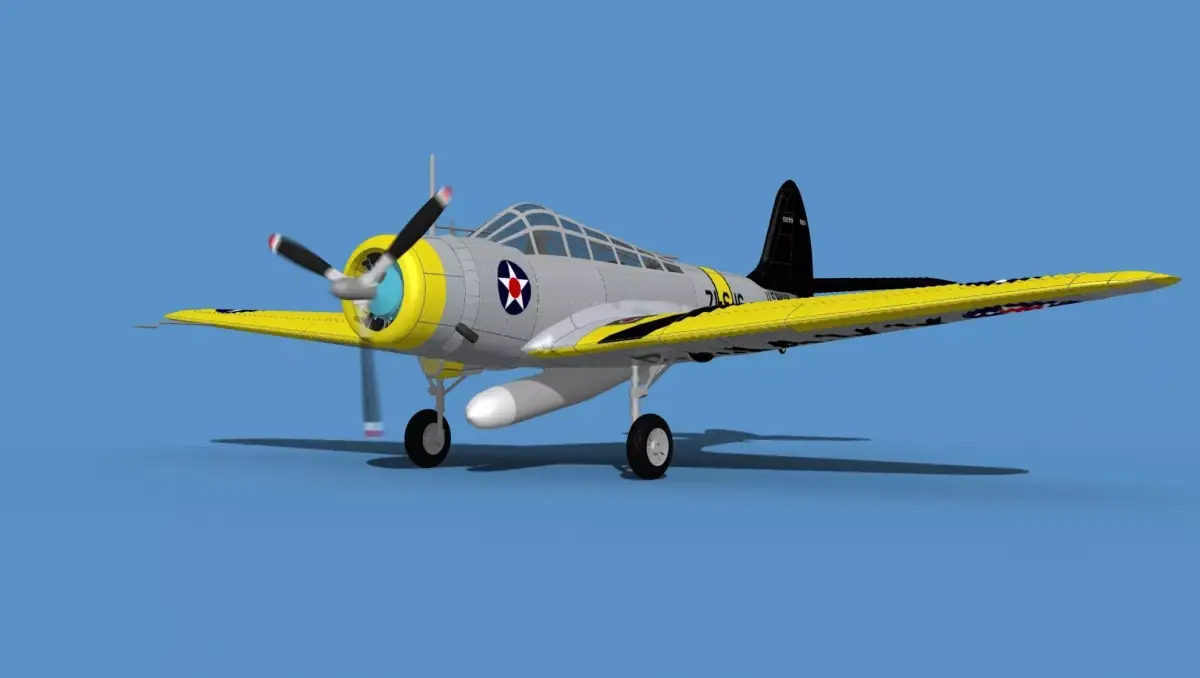 Douglas TBD-1 Devestator V01 3D model