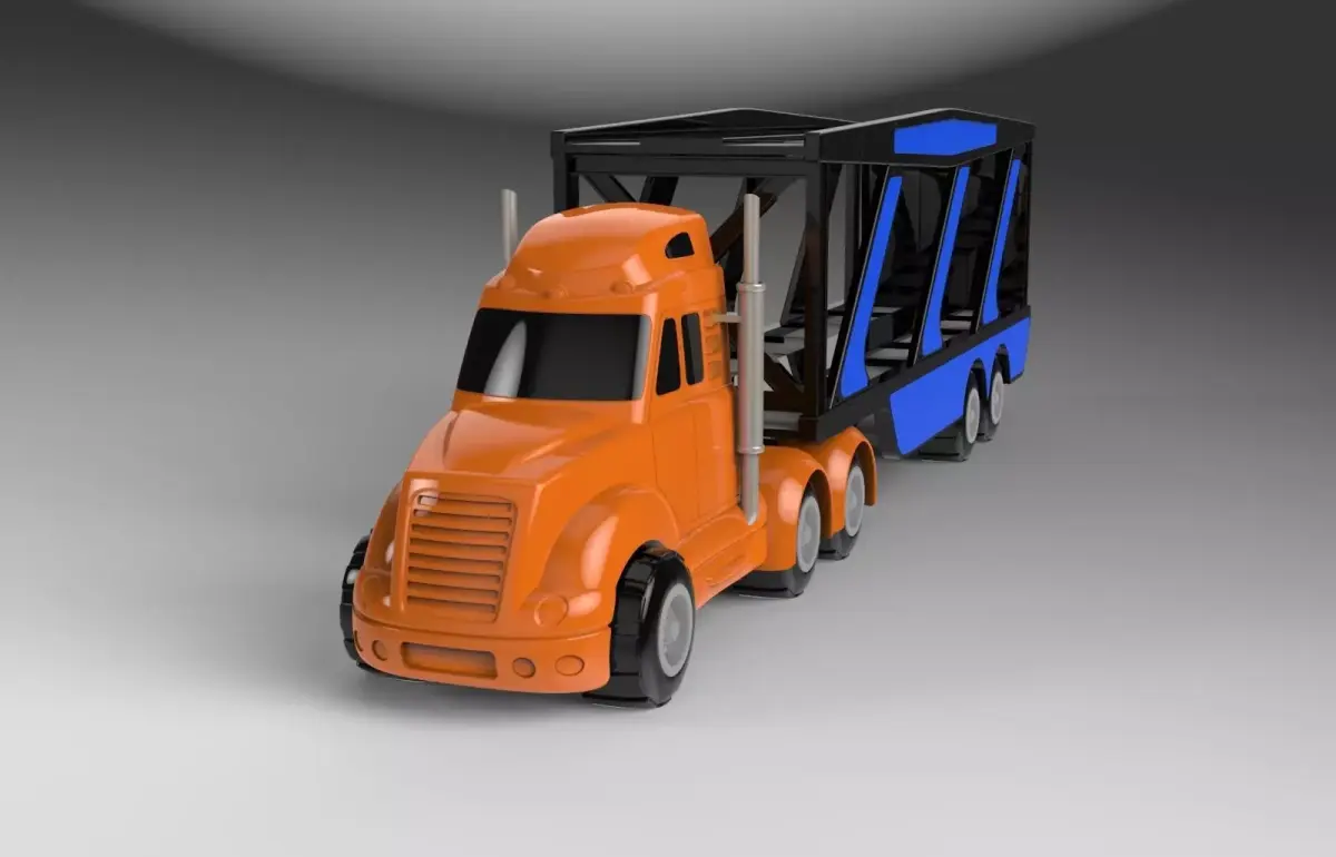 Hauler transporter 3D model