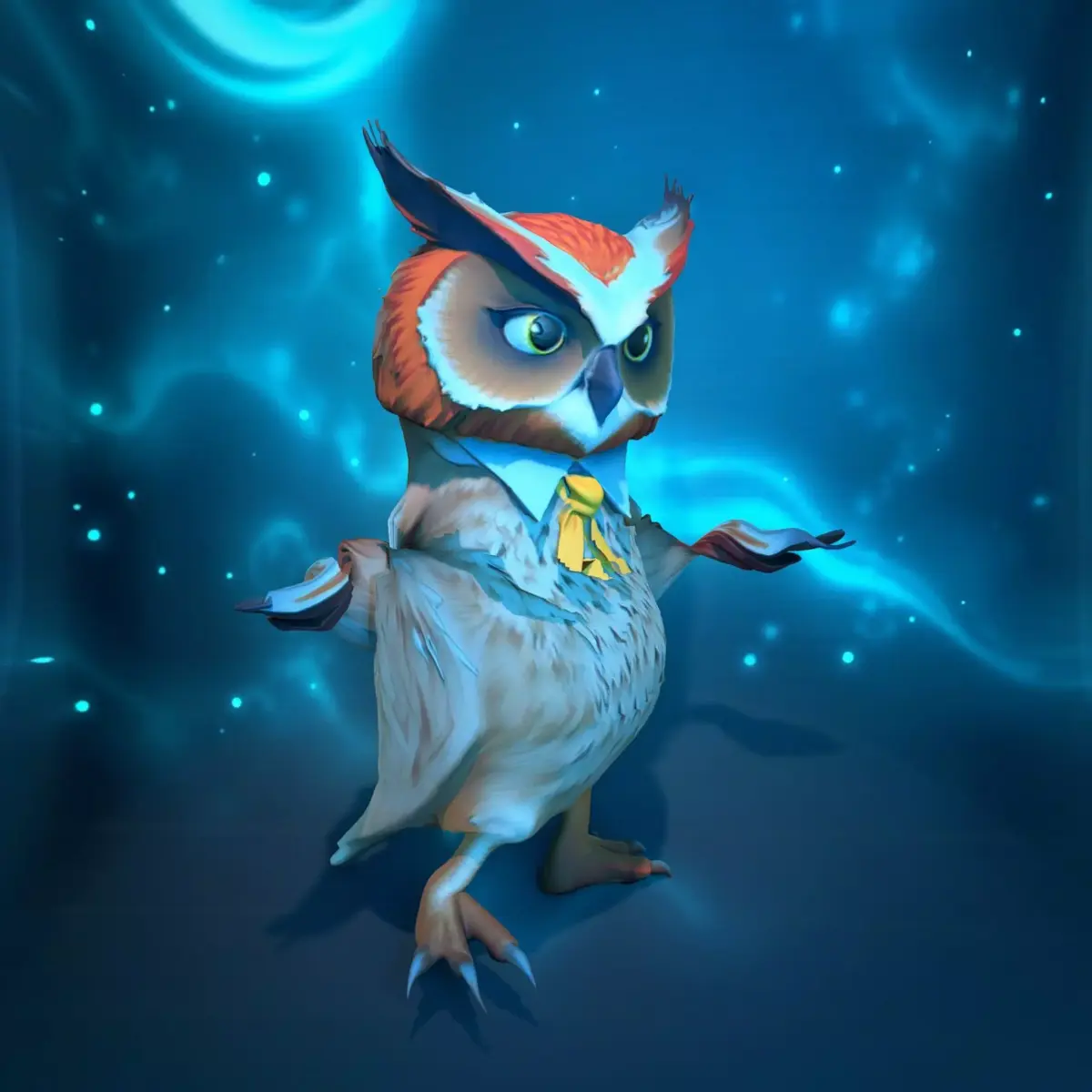 Dapper Owl Character model pack Low-poly 3D model