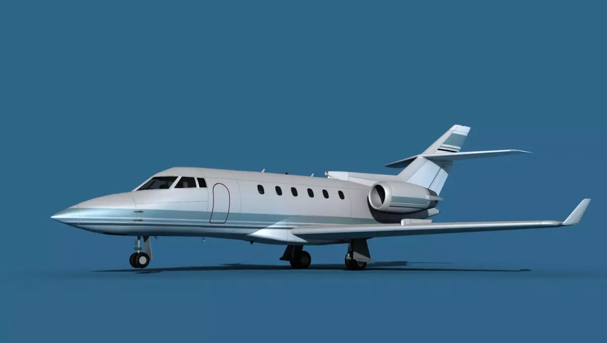 Hawker Siddley 800SR V01 3D model