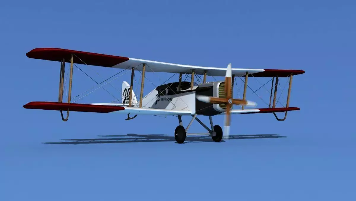 Airco DH-4 V01 Johnson Bros Oil Co 3D model