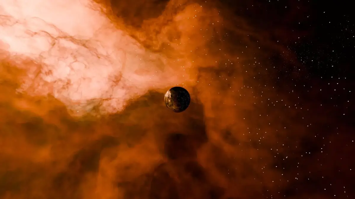 Radiative Instability Basin Nebula HDRI 16k seamless 3D model