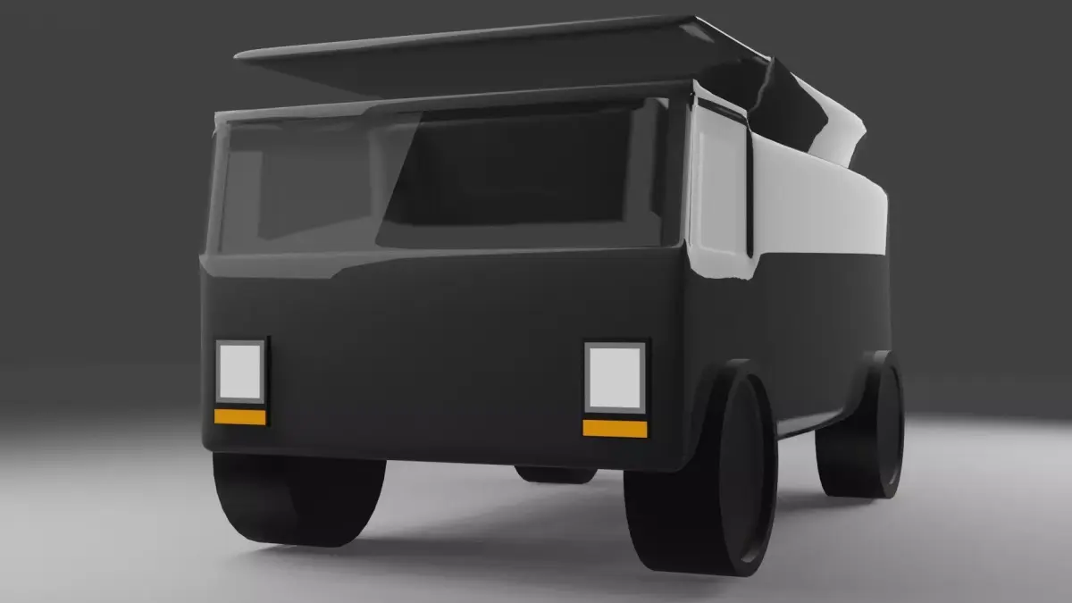 Basic Truck Model  - Games ready Free low-poly 3D model