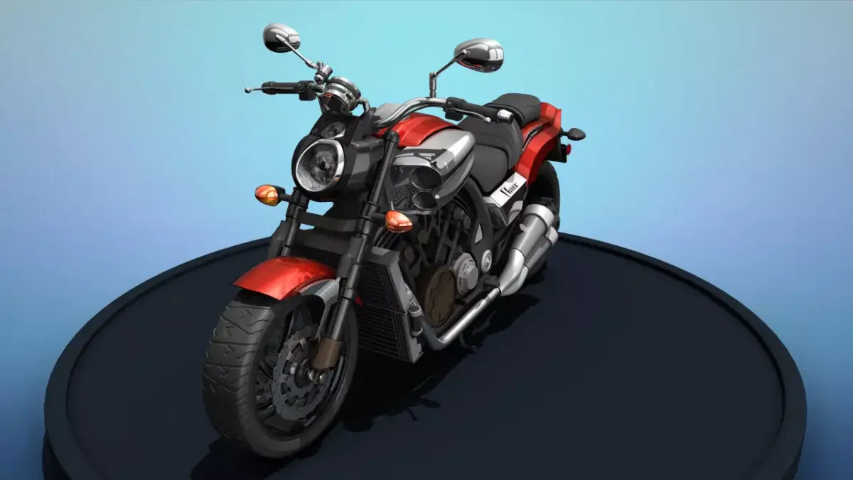 Yamaha V-Max  3D model