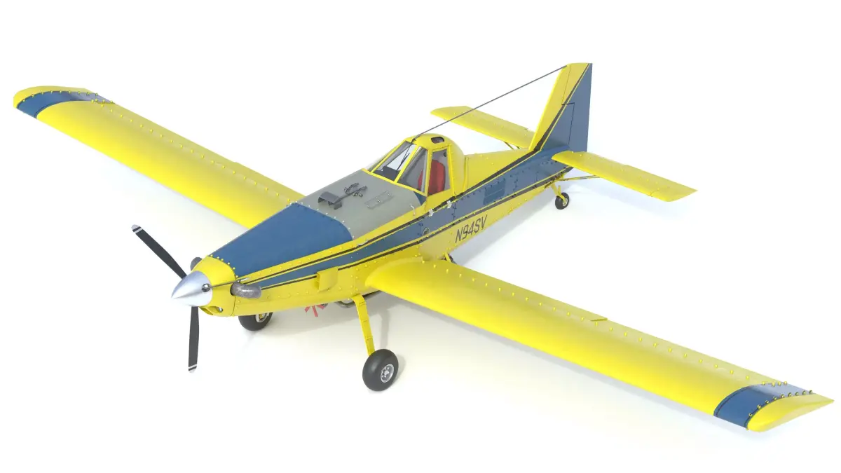 AT 502B Air Tractor Low-poly 3D model