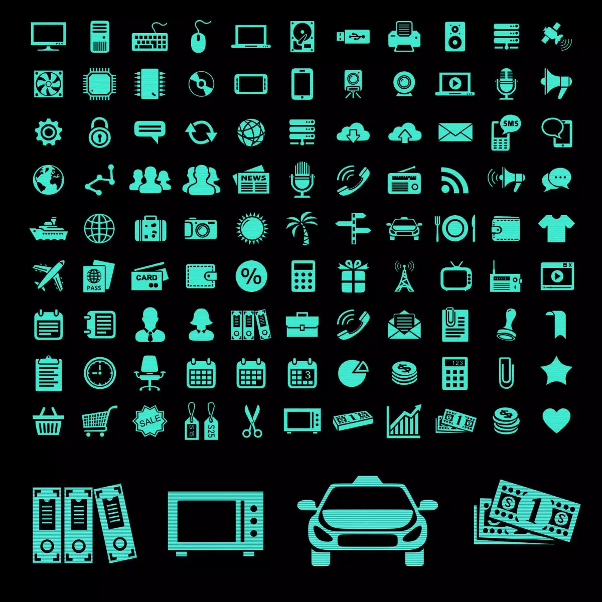Symbols part n5 3D model