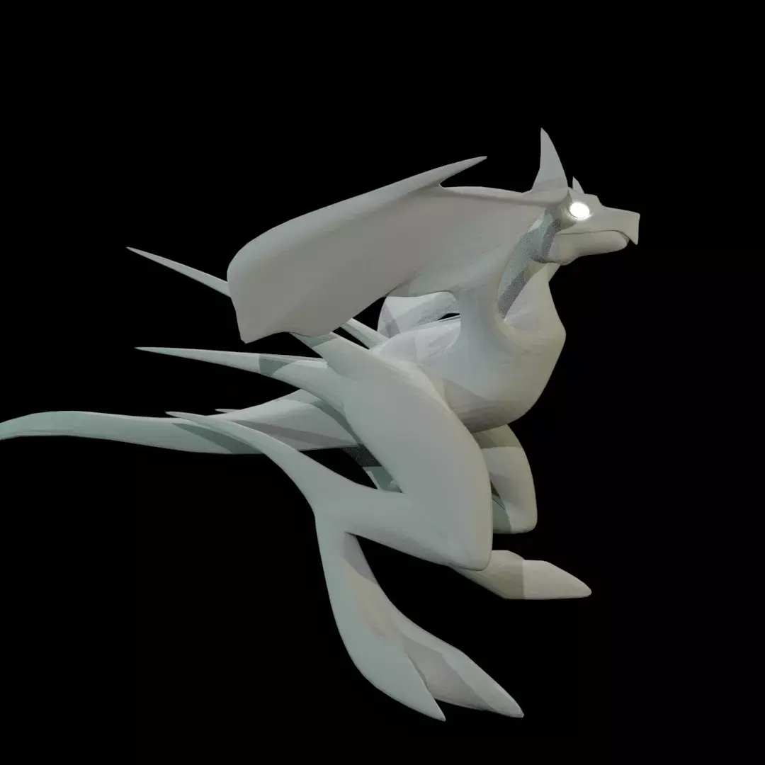 Bird Dragon MEDIUM Low-poly 3D model