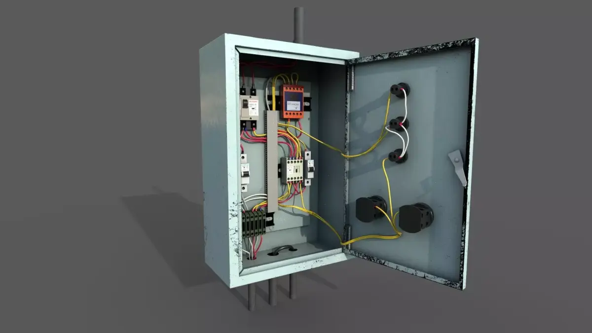 Fuse Box 3D model purchase