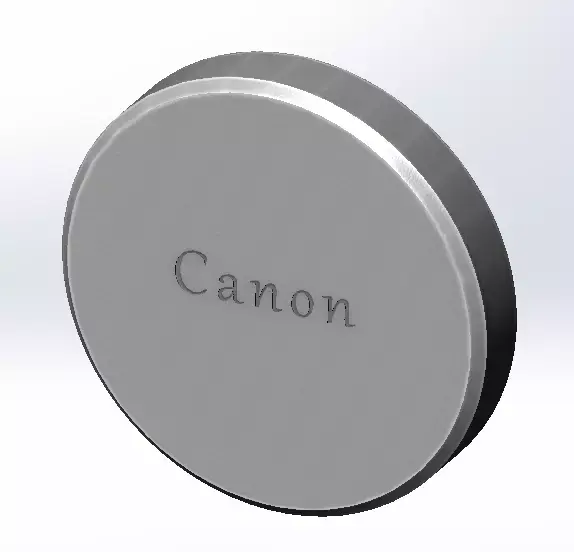 Canon Camera Cover 3D print model