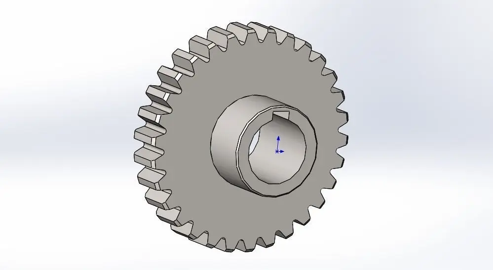 Model of gear Free 3D model
