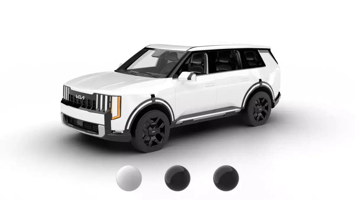 Kia Telluride 2027 3d model 3D model