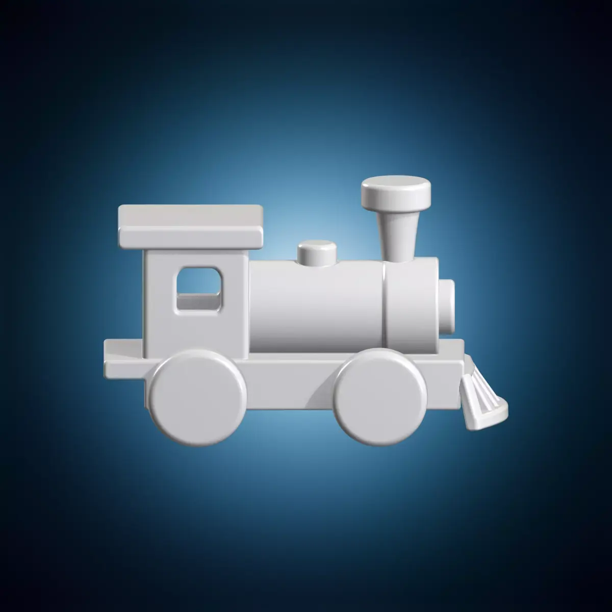 Toy Wooden Train 3D Print Model 3D print model