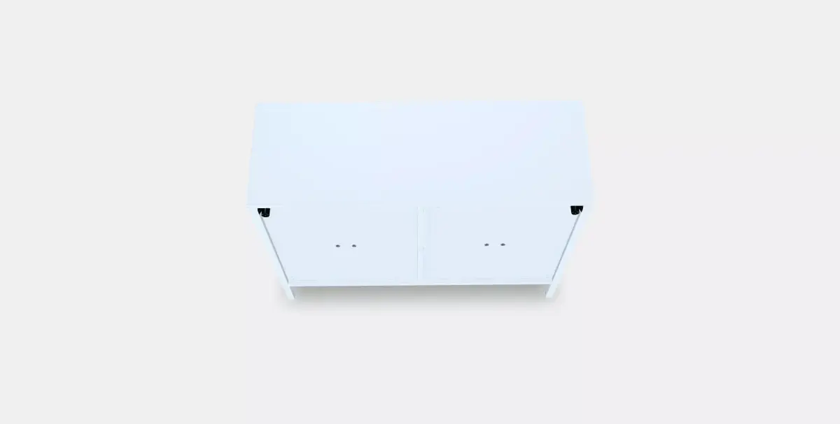 KALKNAS Cabinet with sliding doors Low-poly 3D model