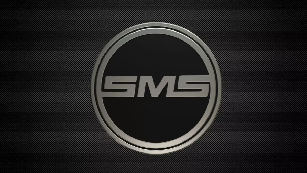 sms logo 3D model