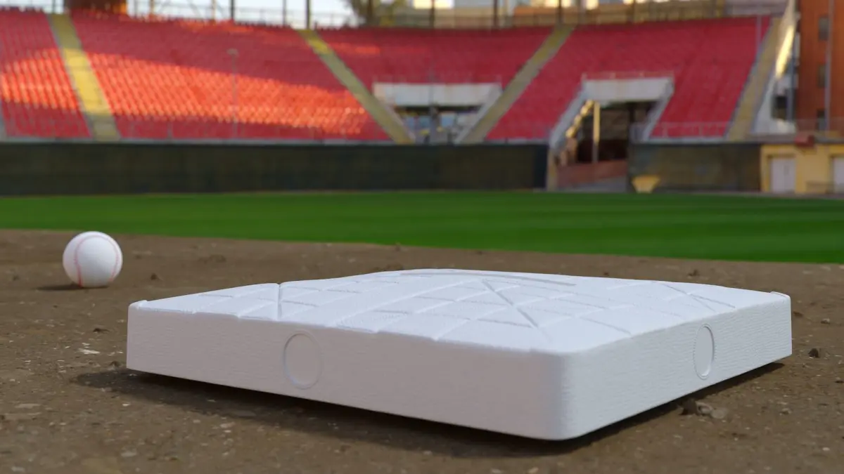 Baseball Base 15inch 3D model