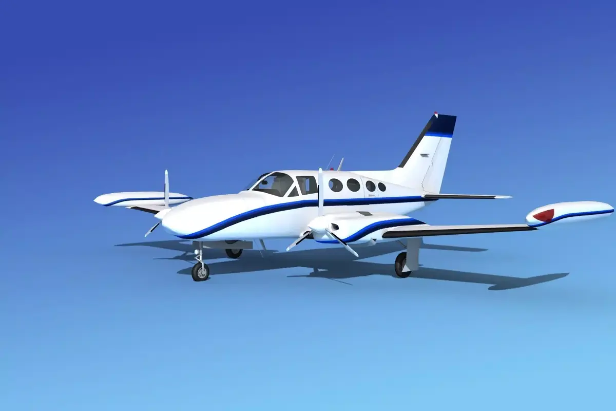 Cessna 421 Golden Eagle V13 3D model