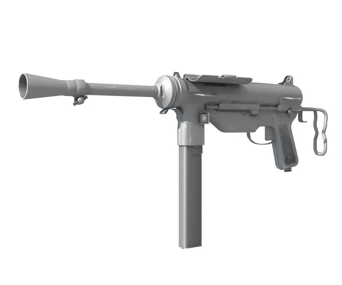M3A1 Grease Gun 3D model